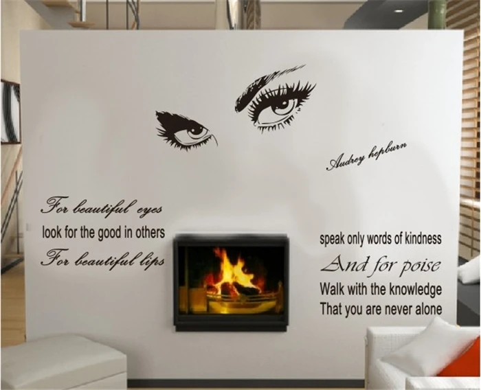 2016 Hot Sale Diy Vinilos Paredes Audrey Hepburn Beautiful Eyes Wall Sticker Home Decoration English Letters Decal Vinyl Poetry Vinyl Stickers Custom Sticker Vinylsticker Psp Aliexpress 2016 Hot Sale Diy Vinilos Paredes Audrey Hepburn Beautiful Eyes Wall Sticker Home Decoration English Letters Decal Vinyl Poetry Vinyl Stickers Custom Sticker Vinylsticker Psp Aliexpress