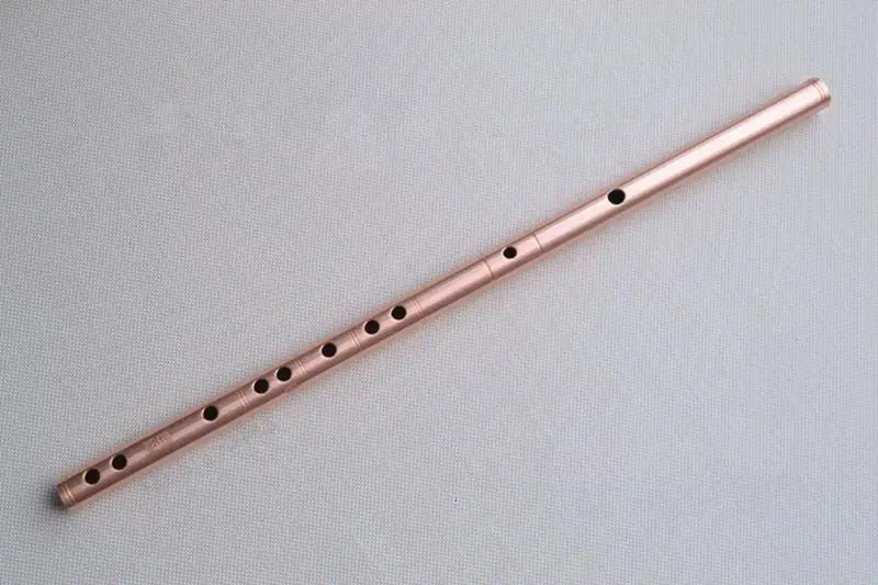 Rudyard Kipling lucha inferencia Red Copper Metal Flute Dizi C / D Key Metal Flauta One Section Transverse  Flute Musical Instruments Flauta Self-defense Weapon _ - AliExpress Mobile
