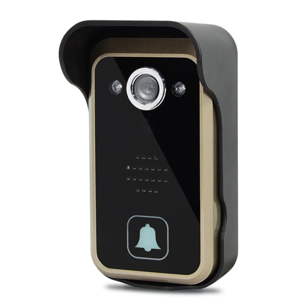 

TL-WF01 WIFI Wireless Doorbell 2LED IR Video Door Phone Doorbell Intercom System Digital Camera Home Security Monitor Waterproof
