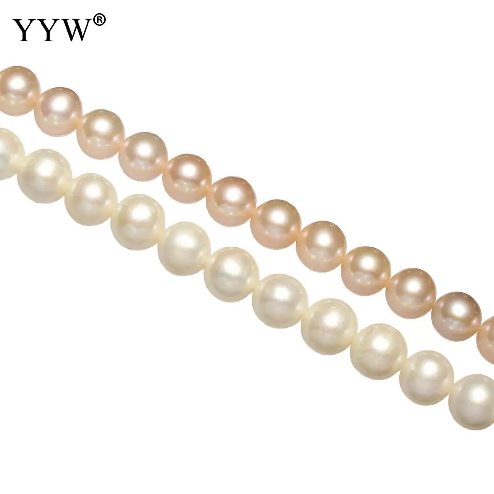 

Cultured Baroque Freshwater Pearl Beads natural 8-9mm Approx 0.8mm