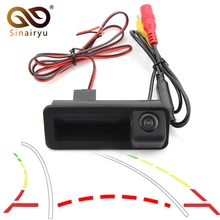 Dynamic Track Trunk handle Rear View Car Camera CCD Night Vision Car Camera For FORD Mondeo /FOCUS/Range Rover/Freelander 2