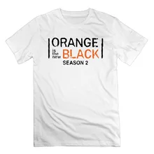 T-Shirt Short Sleeve Fashion Tshirt Men’s Orange Is The New Black Cotton Short Sleeve T Shirts