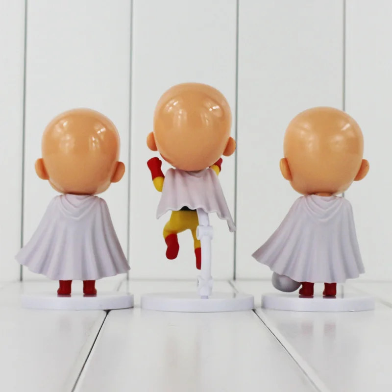 3 шт./лот Аниме One Punch Man САЙТАМА сенсей ПВХ экшн фигурка крутая модель