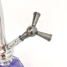 Один размер разделяется на два адаптер с уплотнением для кальян chicha кальян шланг DIY Заводские аксессуары