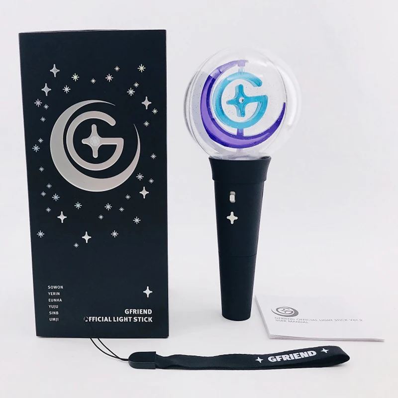 

Kpop GFriend Light Stick Ver.2 Bluetooth Remote Color Change Concert Light LED Starry Sky Glow Lamp Korean Album Buddy Fans Gift