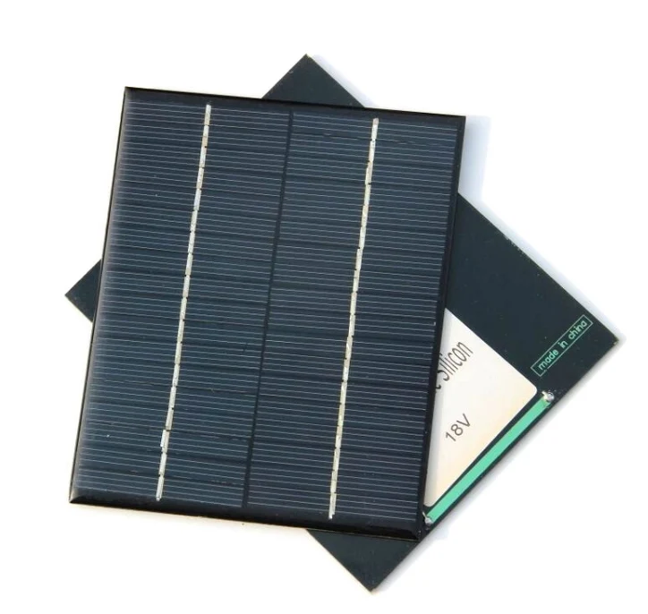 

Cheaper Epoxy Solar Cell Module 2W 18V Polycrystalline Solar Panel For 12V Battery Charger DIY System Education 136*110MM