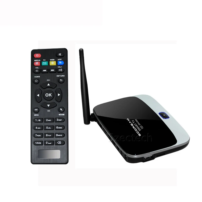 Gplus Cs918 Android 4.4 TV Box 1 ГБ 8 загрузки XBMC kodi приложение Amlogic S805 Quad core H265 Full HD Media Player Smart tv box