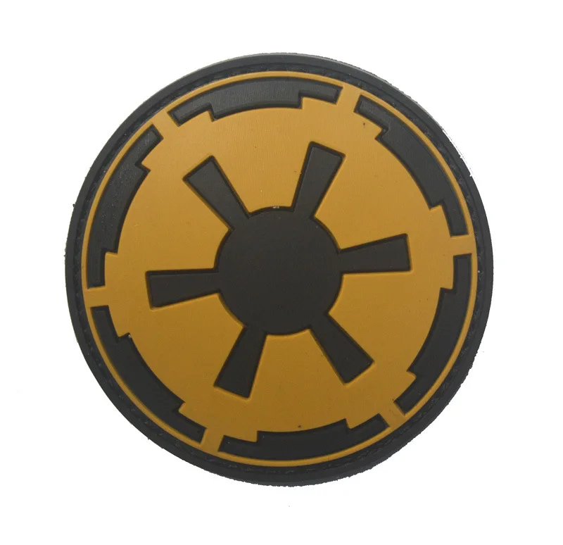 Темпл Звездные войны военная армия тактический боевой ПВХ резиновая заплатка для одежды эмблема Аппликации, бейджи