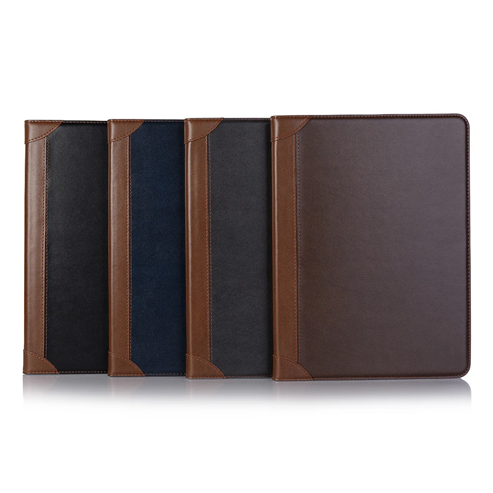 

For ipad Mini4 case Retro PU Leather with Pen set Smart Automatic Wake Card Pack Smart Cover on for ipad Mini5 case