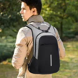 Бренд зарядка через usb Мужской рюкзак Anti theft ноутбук деловой рюкзак для женщин школьная сумка Mochila для мужчин мужской женский