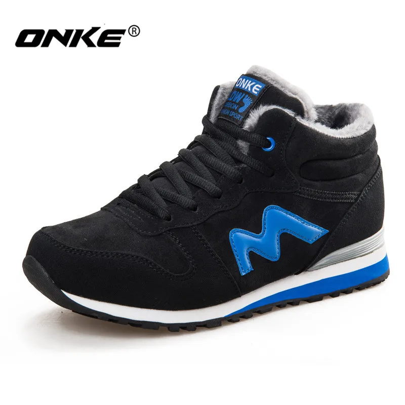 ᗑOnke 2017 Winter Running Shoes 【 Men Men Suede Leather ...