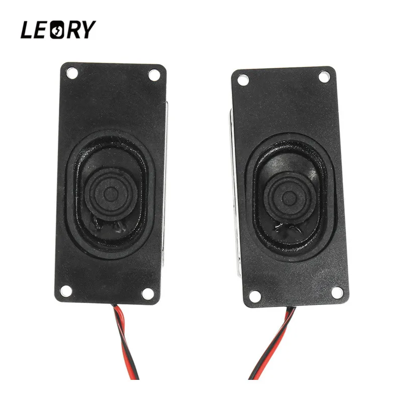 LEORY 2 шт 3070 4Ohm 3W динамик Реклама lcd tv динамик s громкий динамик прямоугольник динамик 70x30x16,5 мм