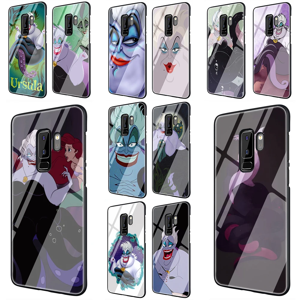 

Ursula The Little Mermaid Tempered Glass Phone Case for Samsung Galaxy S7 edge S8 9 10 Note 8 9 10 plus A10 20 30 40 50 60 70