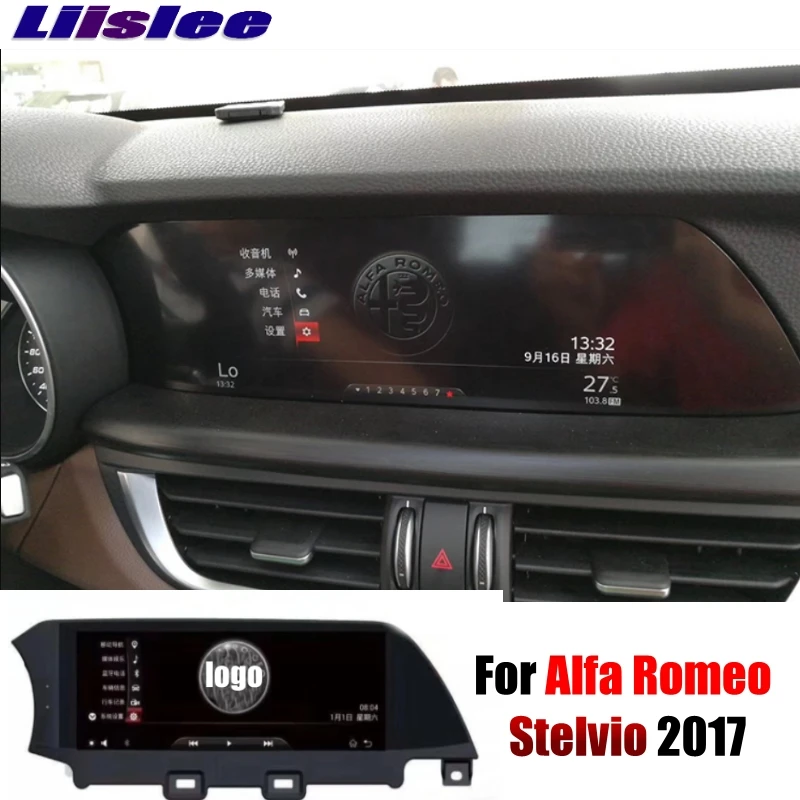 Для Alfa Romeo Stelvio автомобильные мультимедийные аксессуары CarPlay 10,25 дюймов gps радио оригинальная система навигации NAVI