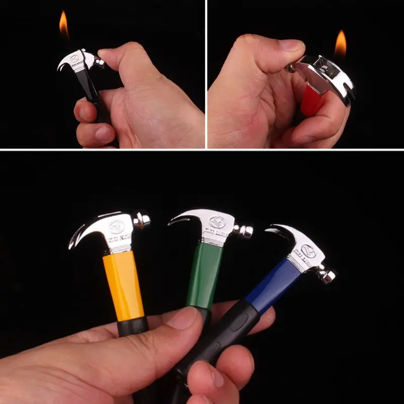 

1pcs Mini Creative Portable Repair Lighters Tool Shape Cartoon Cigarette Lighter Spanner without fuel