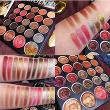 Highlighter 24 Color Eyeshadow Pallete Shimmer Matte Glitter Eye shadow Palette Smoky Nude Pigment Makeup Palette Cosmetic miss rose eye makeup palette 65 colors matte shimmer eyeshadow set smoky make up nude eye shadow cosmetic kits with brush