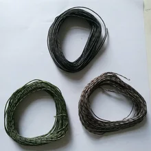 1 шт. мудрые снасти 45 фунтов 5 м плетеные свинцовые лески без рыбной катушки-Карповые рыболовные снасти аксессуары