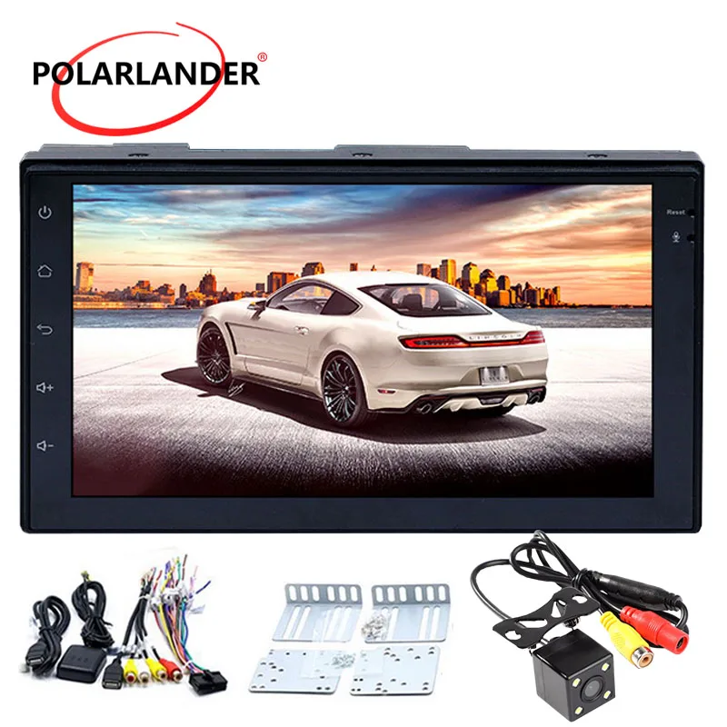 Авторадио 2 DIN сенсорный экран автомобильное аудио стерео FM радио bluetooth wifi Android mirror