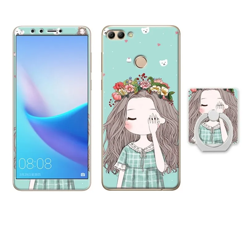 Huawei Y9 2018 Enjoy 8 Plus case cover glass screen protector (9)