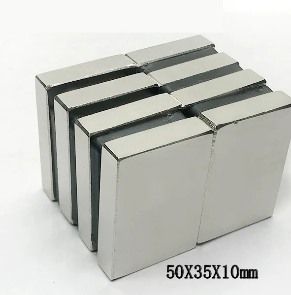 50*35*10 мм постоянного Неодимовый магнит N35 N52 магнитов 50X35X10 мм