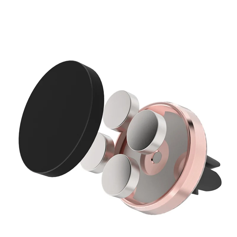 Универсальный автомобильный держатель магнитный автомобильный держатель для вентиляции алюминиевый сплав ABS для iPhone samsung gps кронштейн Подставка держатель Z2