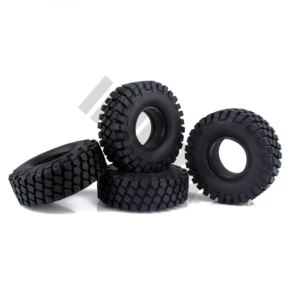 4 шт. Резиновые Колесные шины 1 9 дюйма 114*39 мм для 1:10 Traxxas TRX Axial SCX10 AXI03007 Tamiya CC01