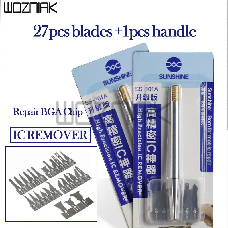 Cellphone Repairs Disassemble NAND IC CHIP Knife 27 Blade Handle for IPhone x 8 7 Motherboard Warping Knife Shovel Glue IC pry Cellphone Repairs Disassemble NAND IC CHIP Knife 27 Blade Handle for IPhone x 8 7 Motherboard Warping Knife Shovel Glue IC pry