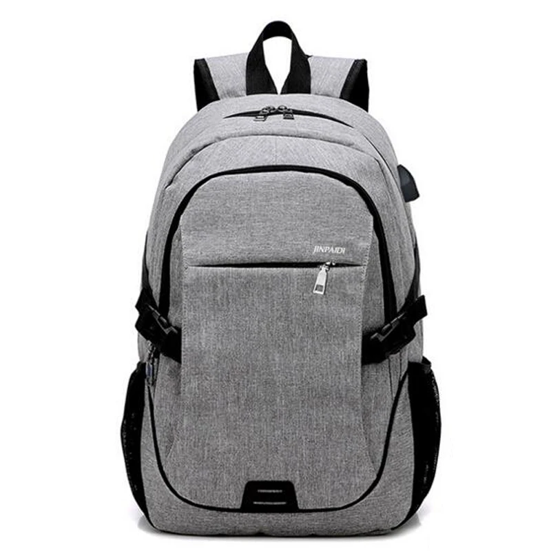 Multi Compartments Backpacks for Women Men Teenagers USB Charging