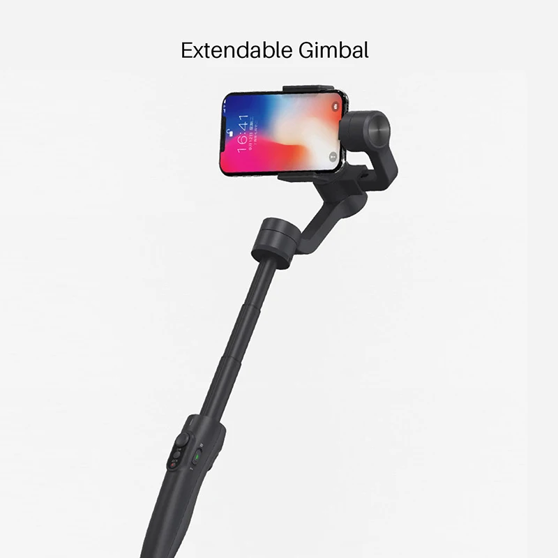  Feiyu Vimble 2 Extendable Handheld Phone Gopro Gimbal Video Stabilizer for iPhone X 8 7 Gopro Hero 