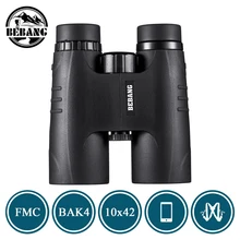 HD бинокль для охоты, телескоп для детей, взрослых, профессиональный, BAK4 призма, с аксессуарами, чехол, ремешок, адаптер для телефона, BEBANG