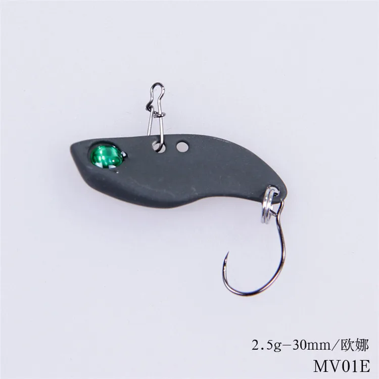 BassLegend Metal Lure Sinking Lipless Crankbait Trout Lure VIB Vibration 28mm 2.4g