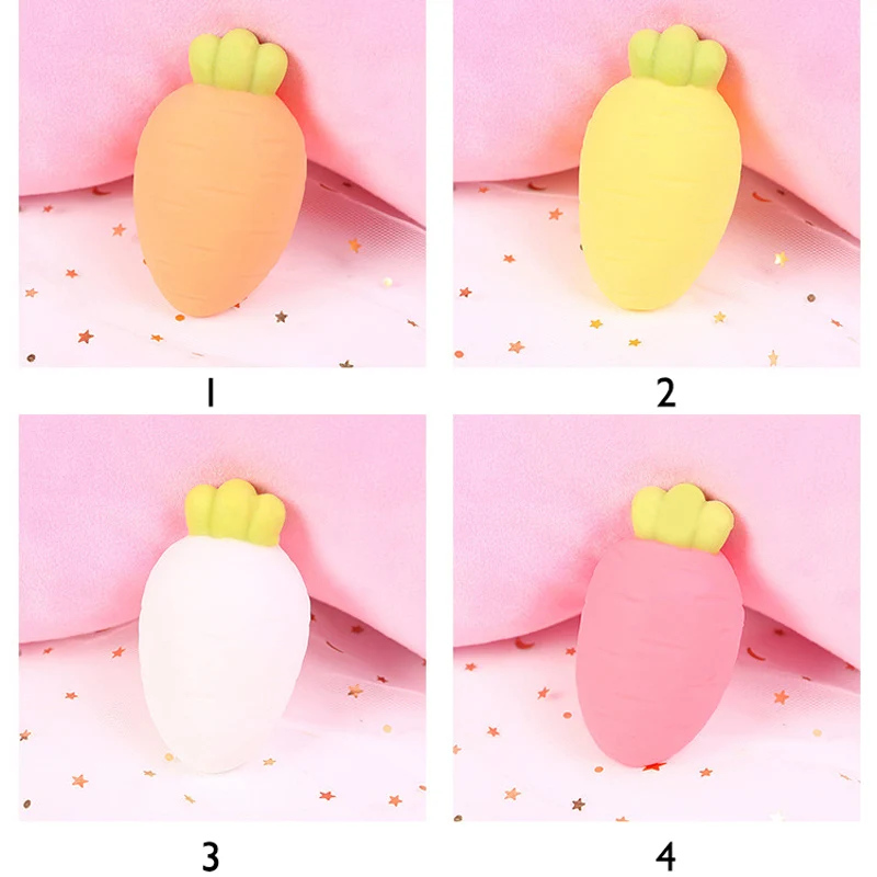 Сжимаемый медленно поднимающийся ребенок игрушка Джамбо мягкий Kawaii морковный