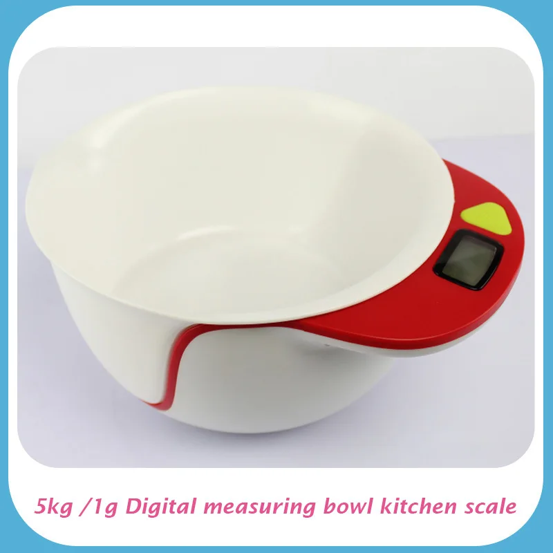 5KG Digital Measuring Tools Kitchen Weight Scale Food Balance with