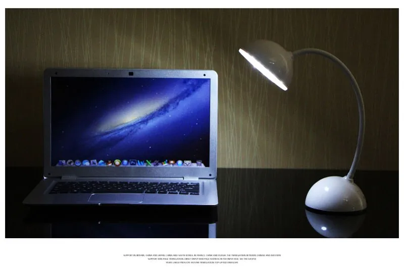 LED Light Table Desk Lamp Touch Sensor USB Rechargeable Reading Lamps