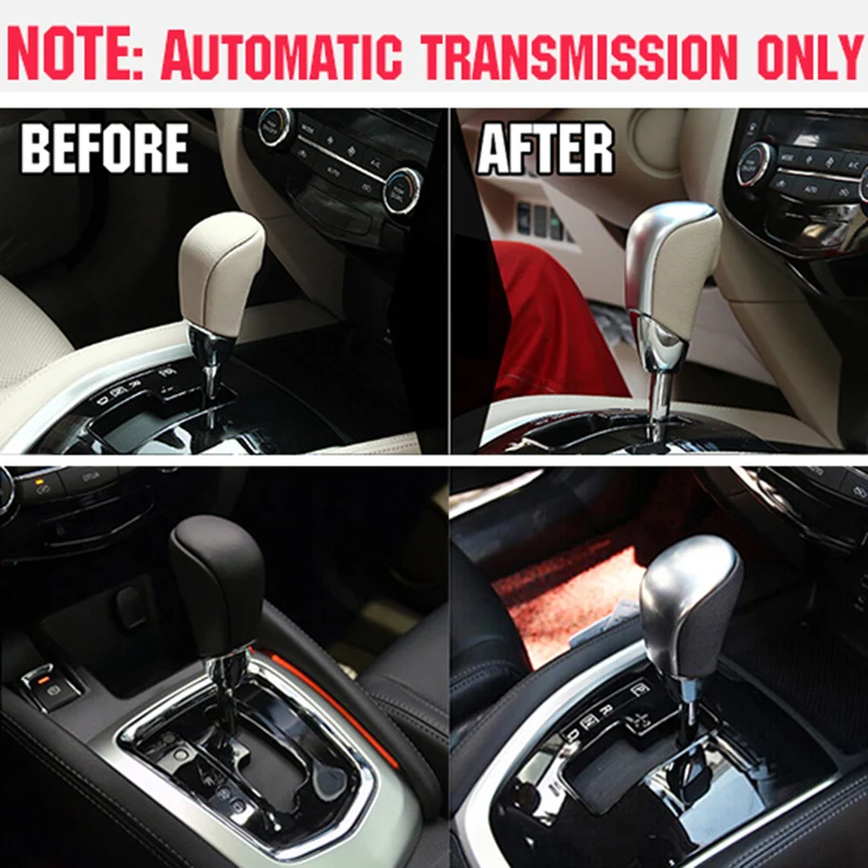 Для Nissan Rogue x-Trail t32- для Sentra 2013- AT хромированный чехол для рычага переключения передач накладка наклейка гарнир автоматический