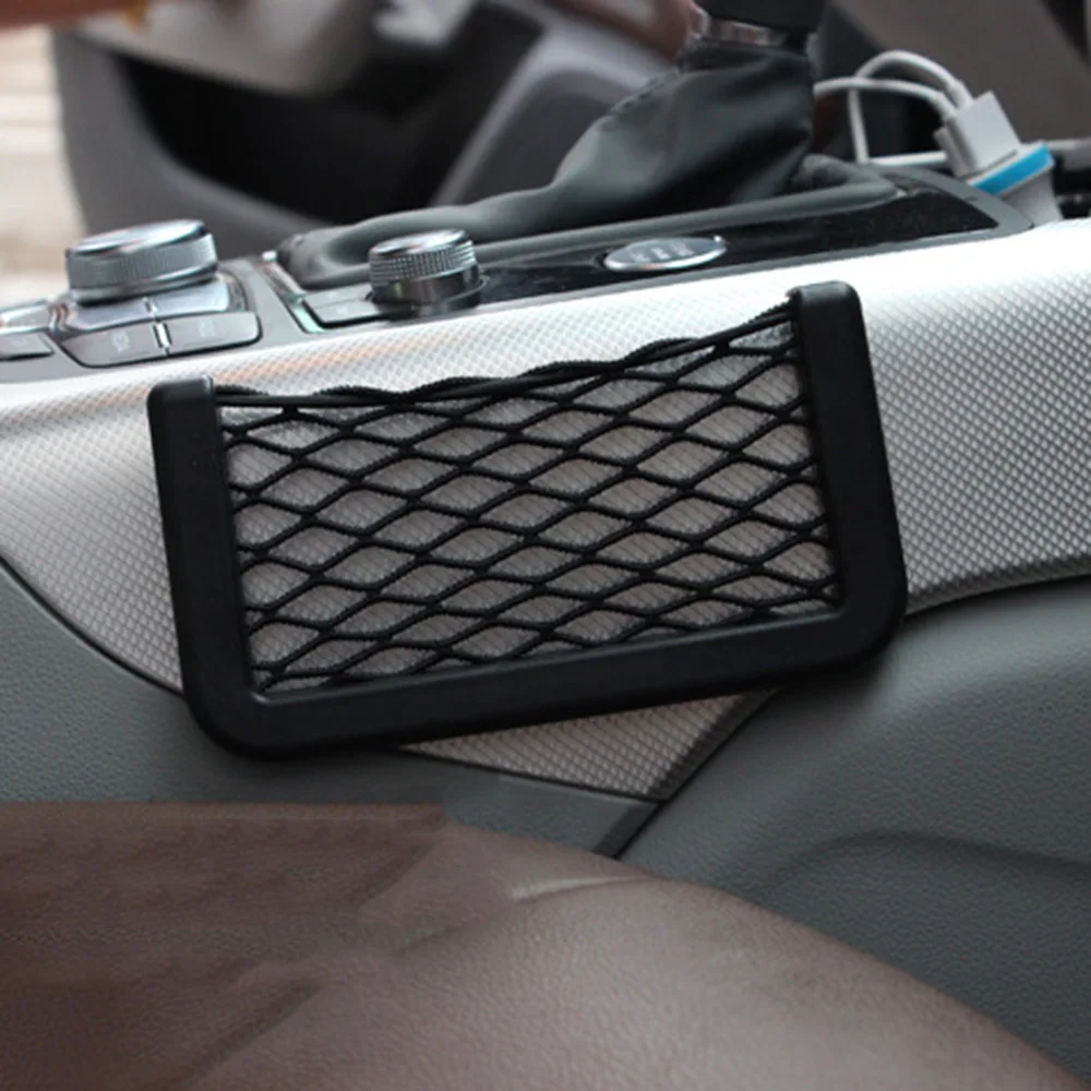 

Pocket Holder Car Trunk Box Storage Bag Mesh Net Bag Car Styling Luggage Sticker Trunk Organizer Stuff Pocket Holder Travel