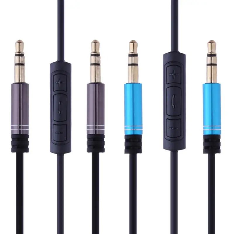 1m 3.5mm Male to Male AUX Audio Extension Cable Cord Wire Line with