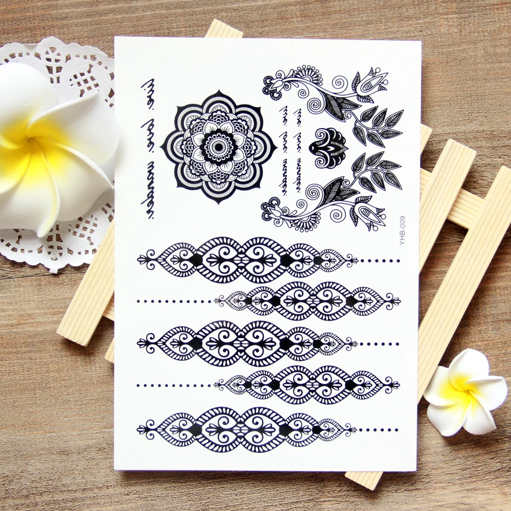 وشم للنساء الجسم الطلاء الأبيض الأسود تاتو حنة وهمية جديد الدانتيل فلاش العربية الهندي روز فراشة الزفاف الفن الطلاء وشم للنساء الجسم الطلاء الأبيض الأسود تاتو حنة وهمية جديد الدانتيل فلاش العربية الهندي روز فراشة الزفاف الفن الطلاء