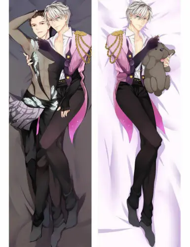 

YURI!!! on ICE Katsuki & Victor Dakimakura Hugging Body Pillow Cover 150CM