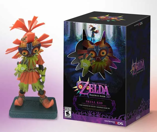 The Legend of Zelda Figure font b Toy b font Majoras Mask 3D Skull Kid Collectible