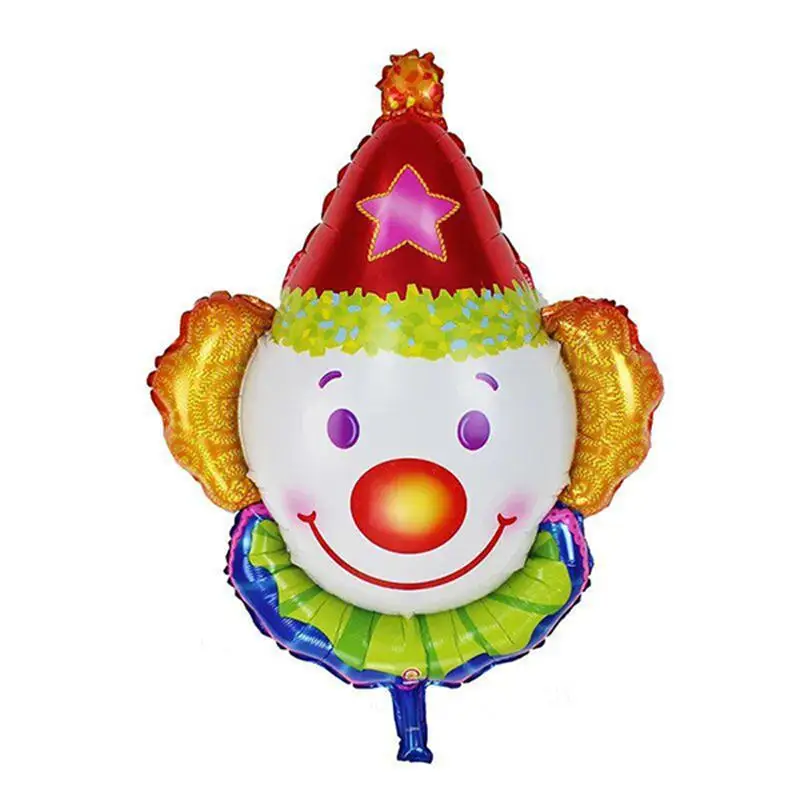 

Clown Foil Balloon Party Mylar Balloons for Fesitval Holiday Showing Children Birthday Party Decoration
