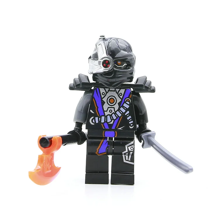 Одиночная распродажа, фигурки Kai, Jay, Cole Phantom Ninja Masters minifig, строительные блоки, детские игрушки, подарки