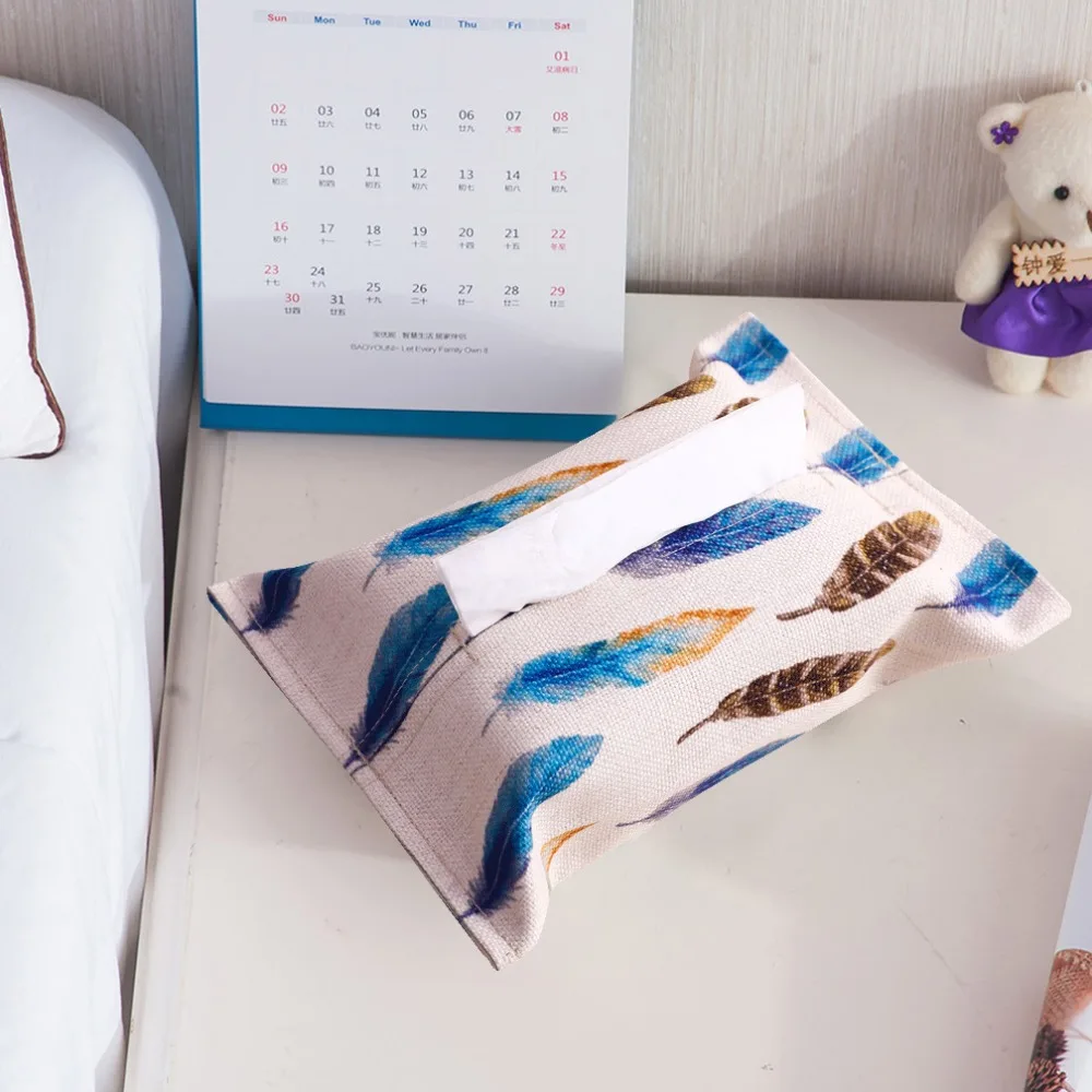 

2pcs Morden Tissue Storage Bag Toilet Paper Cover Napkin Holder Office Storage Paper Holder Tissue Boxes DQ9067-9