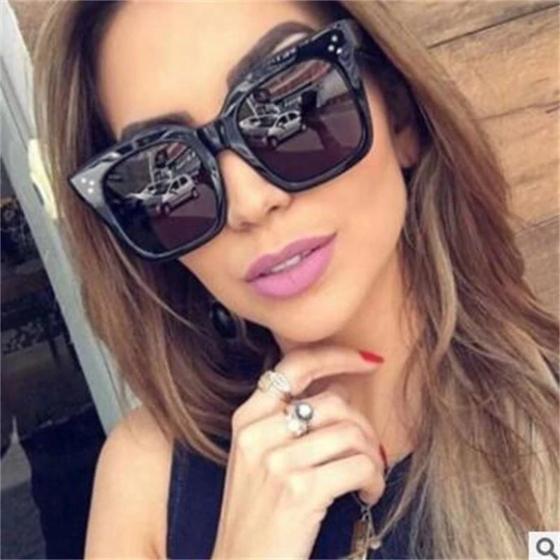 Kadin Moda Kare Gunes Gozlugu Kadin Kedi Gozu Vintage Retro Siyah Gunes Gozlugu Seffaf Lens Buyuk Cerceve Kadin Shades Ulosculos Gafas F Sunglasses Fashion Sunglassessunglasses Fashion Aliexpress