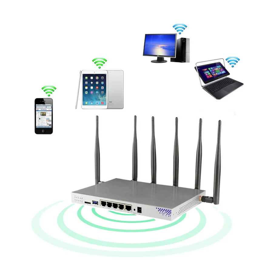 

Cioswi OpenWrt System Wireless Wifi Router 1200Mbps 2.4GHz/5.0GHZ dual-band router Wi-fi 802.11AC With English Firmware
