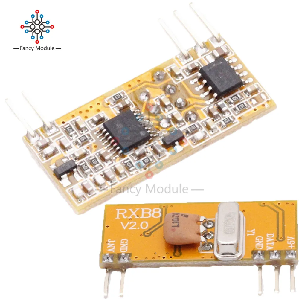5 Stück RXB6 433MHz Superheterodyne Empfängermodu Produktbild-Vorschau 3