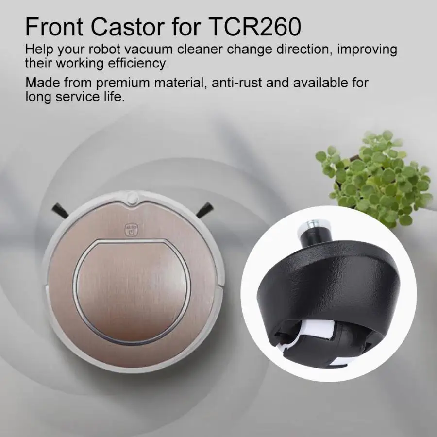 Переднее колесо робота уборщика в сборе Для Ecovacs Deebot TCR260 TCR266 CR350 CEN350 D35B|Запчасти