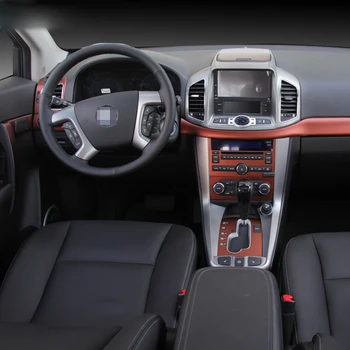 

Car-Styling Teeze Car Interior Center Console Color Change Carbon Fiber Molding Sticker Decals For Chevrolet Captiva