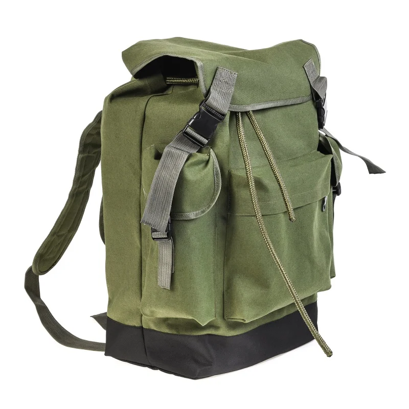 

Portable Multifunction Fishing Bag Canvas Fishing Lure Reel Shoulder Waist Backpack Bag 45x32x22cm