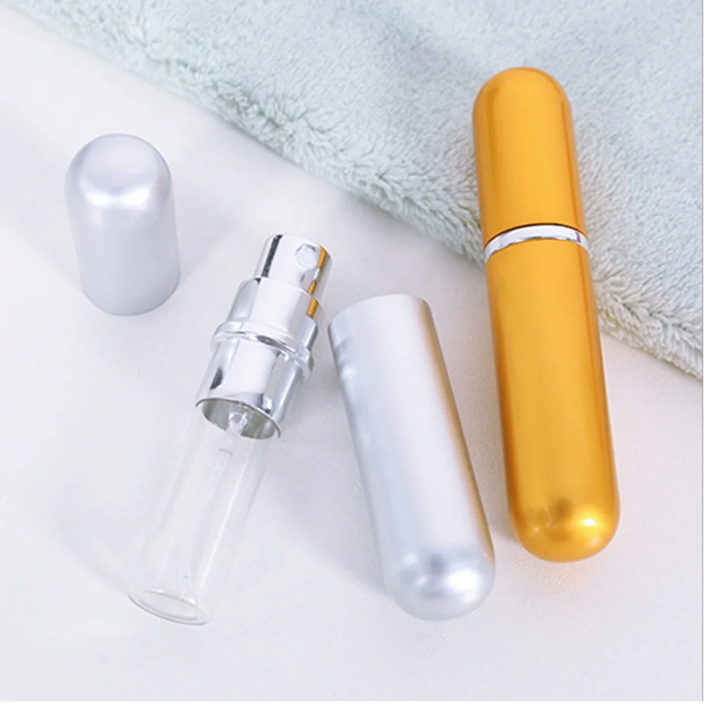 

6ml Mini Travel Spray Case Empty Perfume Refillable Bottles Fashion Portable Atomizer Makeup Deluxe Spray Container Organizer